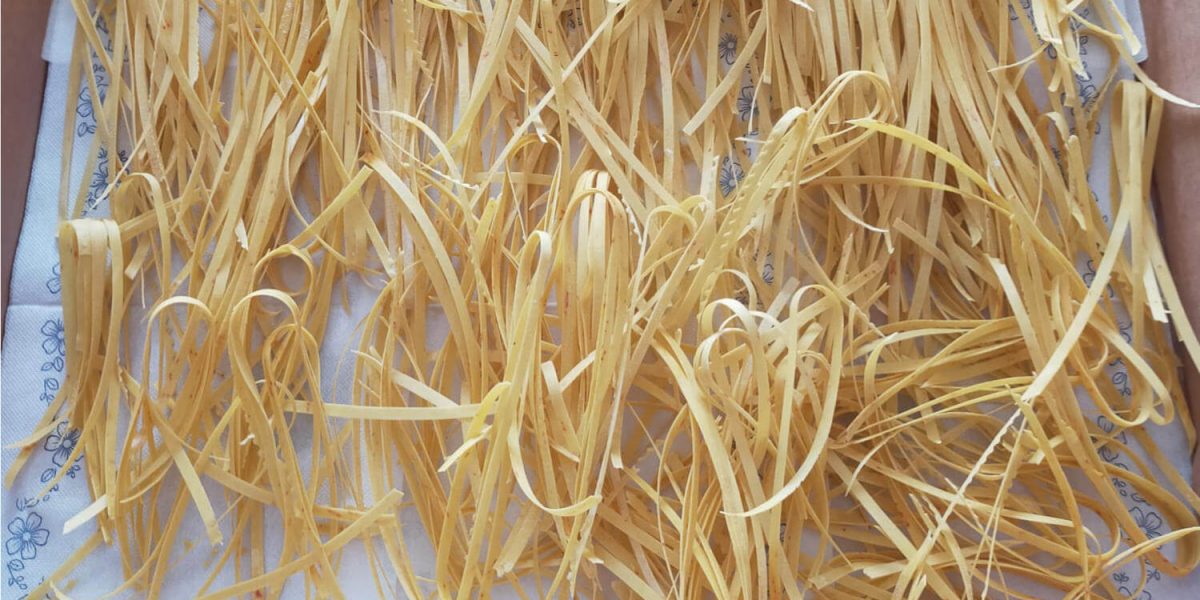 Ricetta tagliatelle allo Zafferano